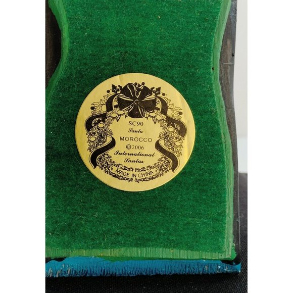 The International Santa Clause Collection Morocco 2006 Made In China Handcrafted - Picture 7 of 7